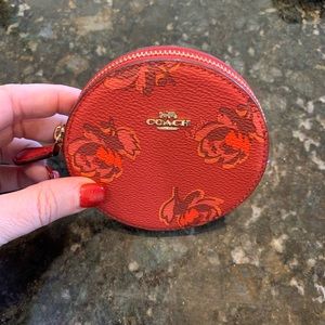 Coach mini change purse